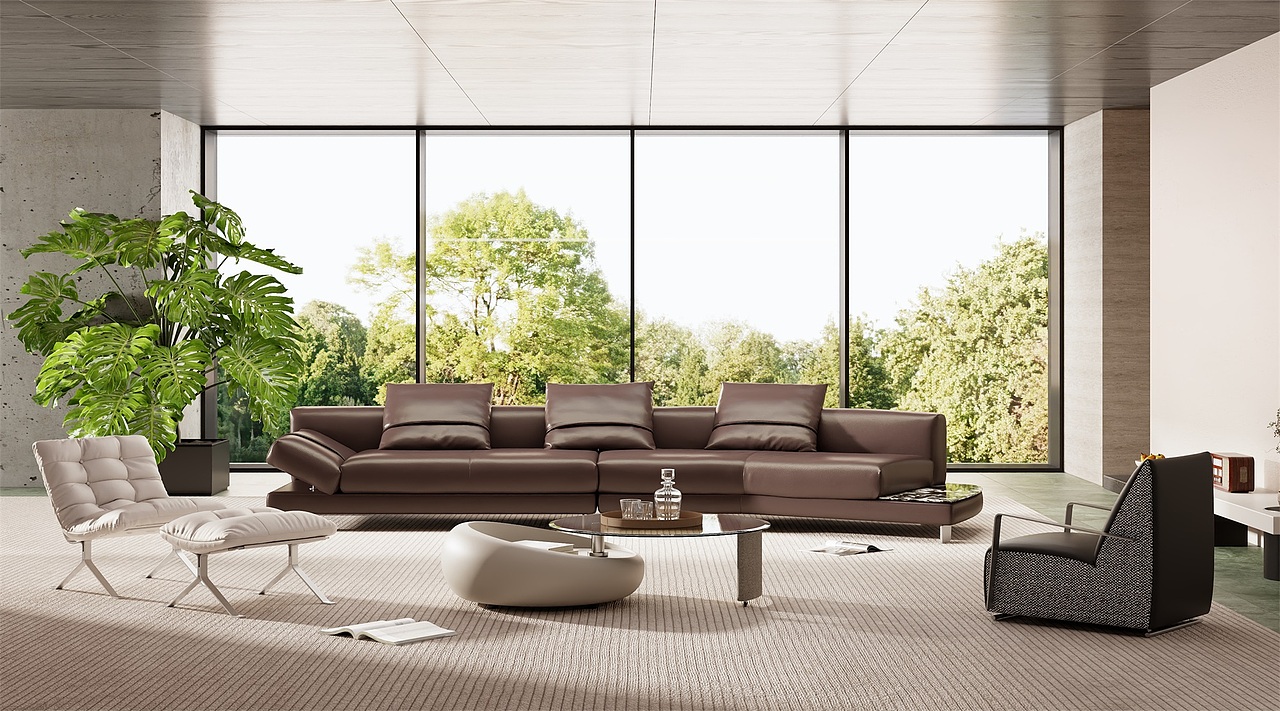 3D建模/渲染~客厅/卧室/餐厅家具产品图册