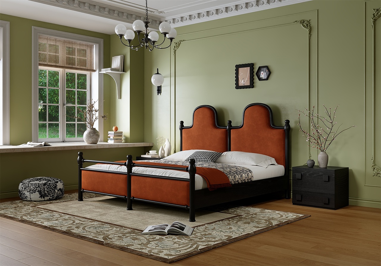 3D建模/渲染~客厅/卧室/餐厅家具产品图册