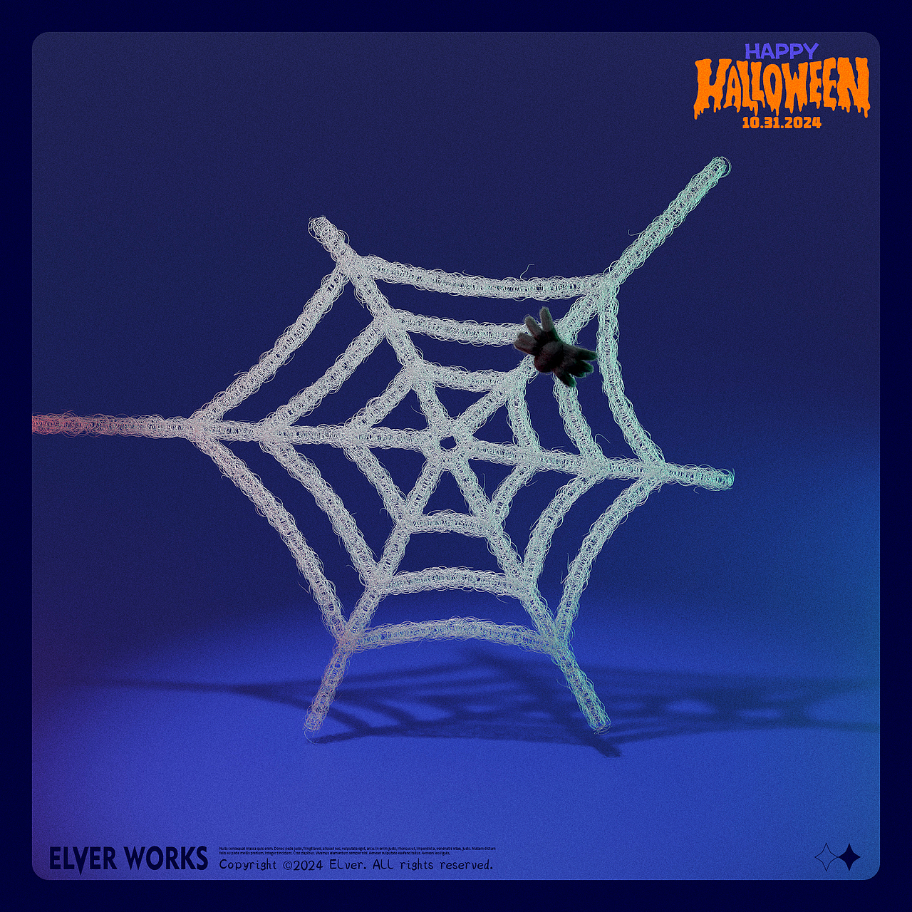 [Blender]🎃万圣节毛绒绒Happy Halloween👻