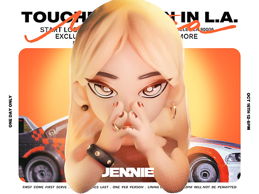 JENNIE-MANTRA Q版二创形象