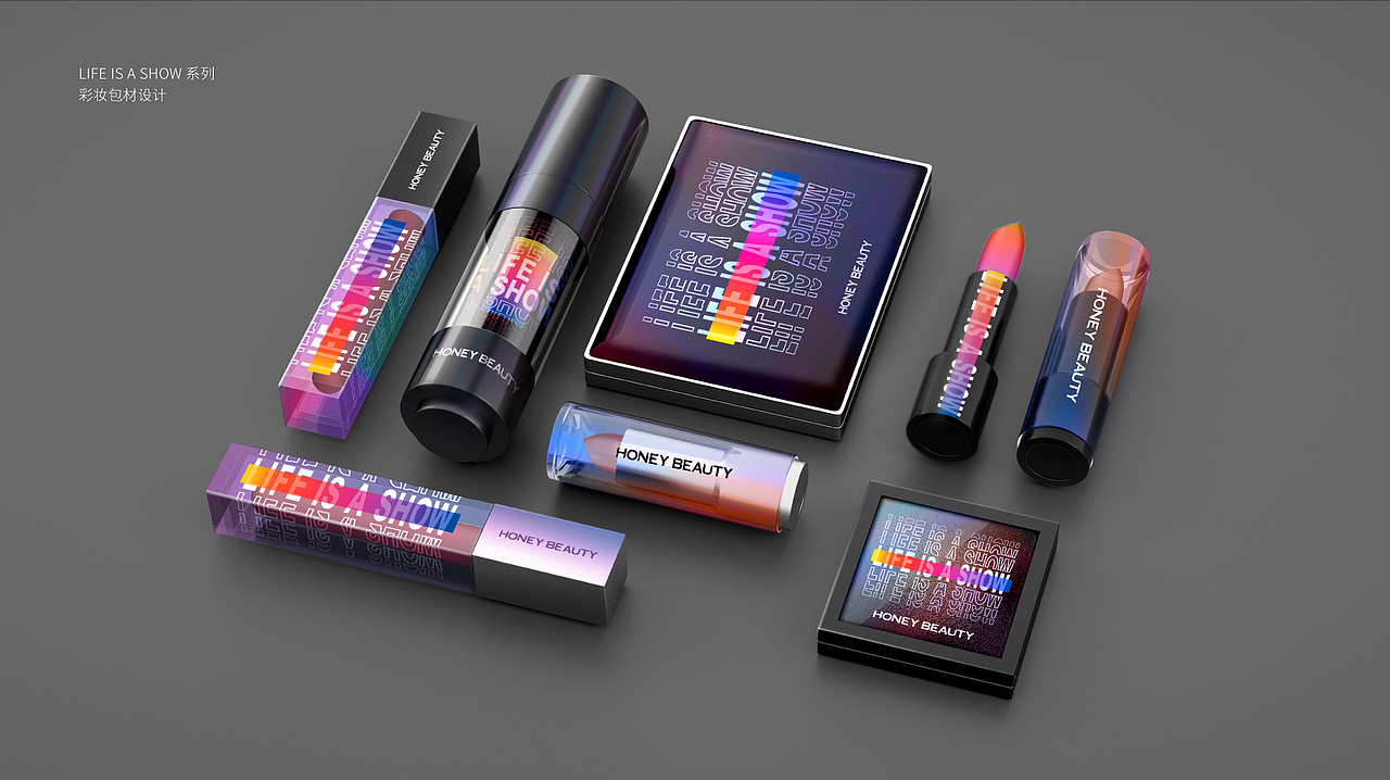 Life is a show 系列彩妆设计