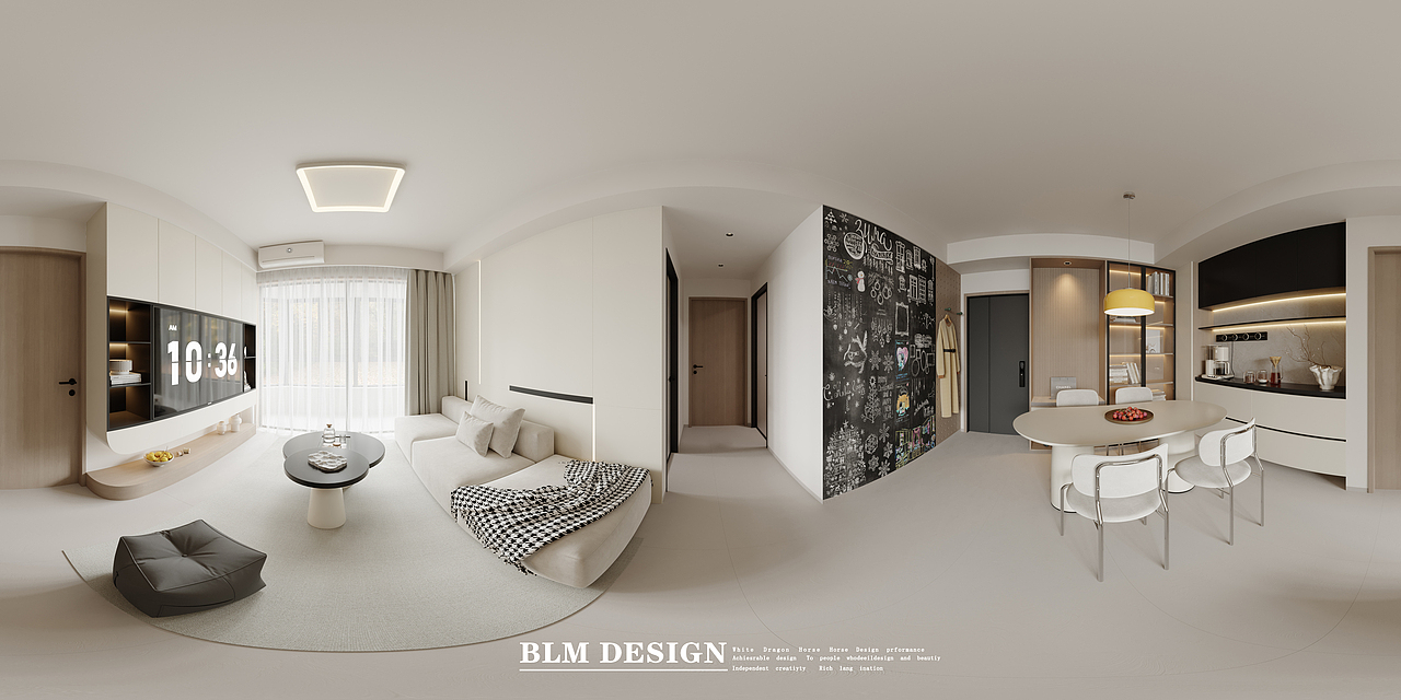 现代简约—白龙马效果图（图ZMzc5OTY5ODk2） - 家装设计 - 站酷设计师Z499029942原创素材 - 站酷ZCOOL