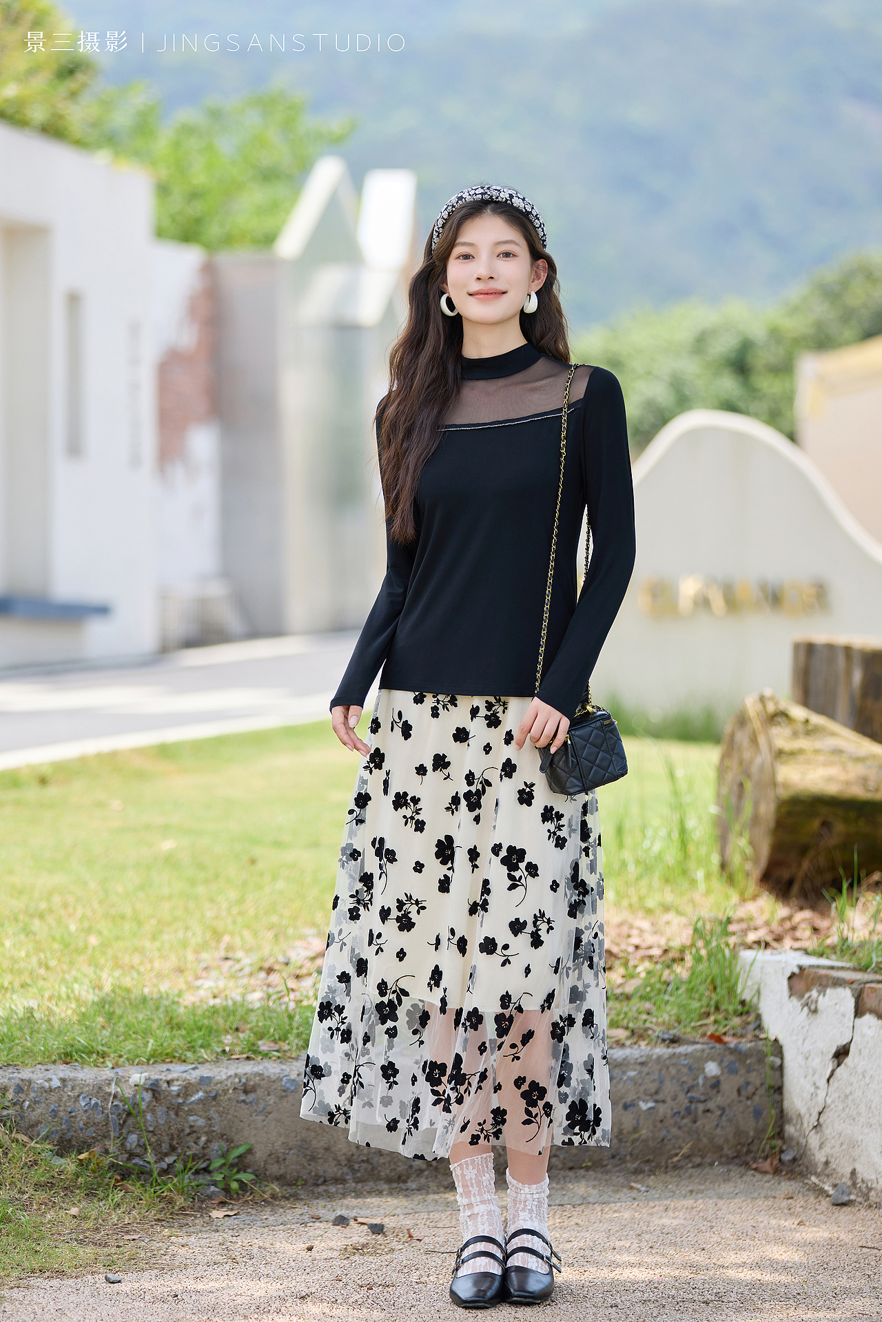 商业拍摄 - 打底衫 外景