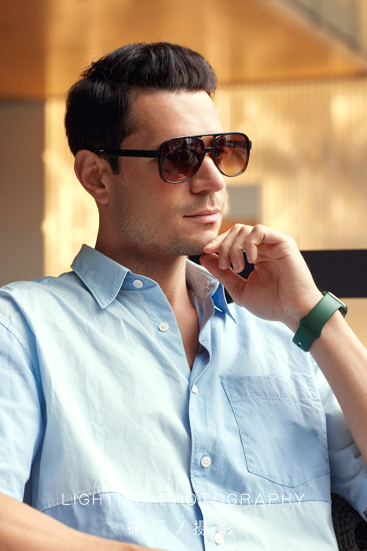 男士墨镜/眼镜拍摄/外贸产品摄影