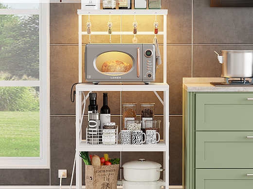 亚马逊产品，厨房置物架，亚马逊上架图设计