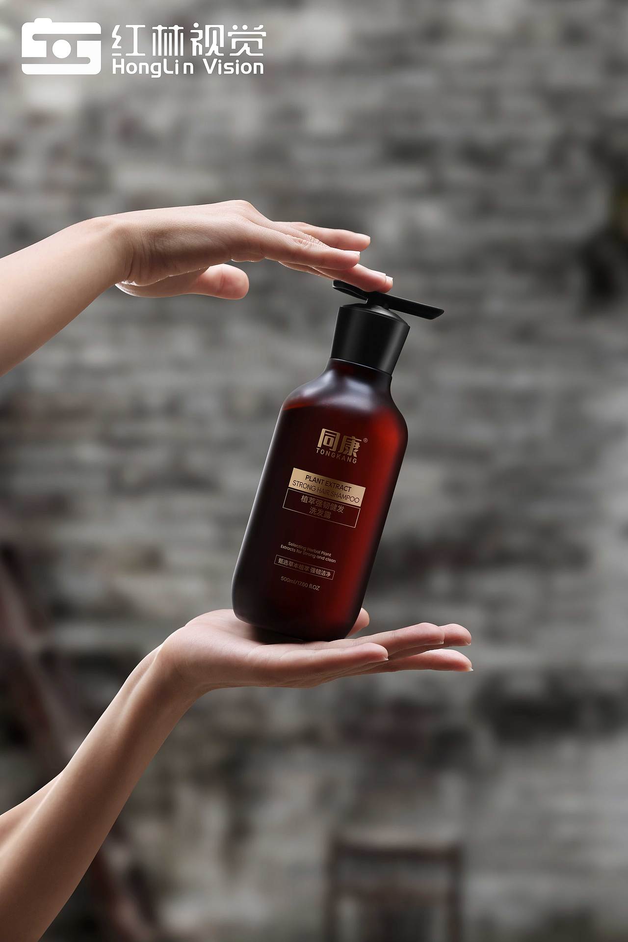 同康洗发水平面拍摄