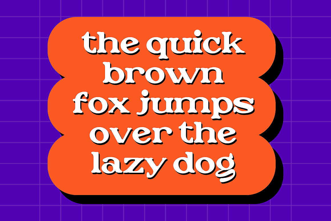 复古潮流文创手绘创意潮牌海报封面标题手写英文字体