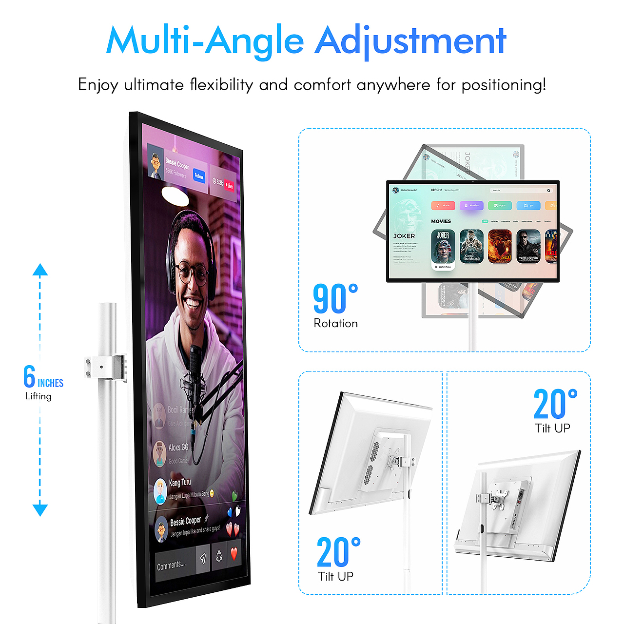 Marvel 43″Incell Touch Screen