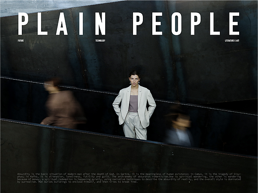 PLAINPEOPLE 21秋冬拍摄&海外网页全案（个人主页-ZNzA3MTA3NjQ=） - 企业官网 - 站酷设计师RoiioR原创素材 - 站酷ZCOOL