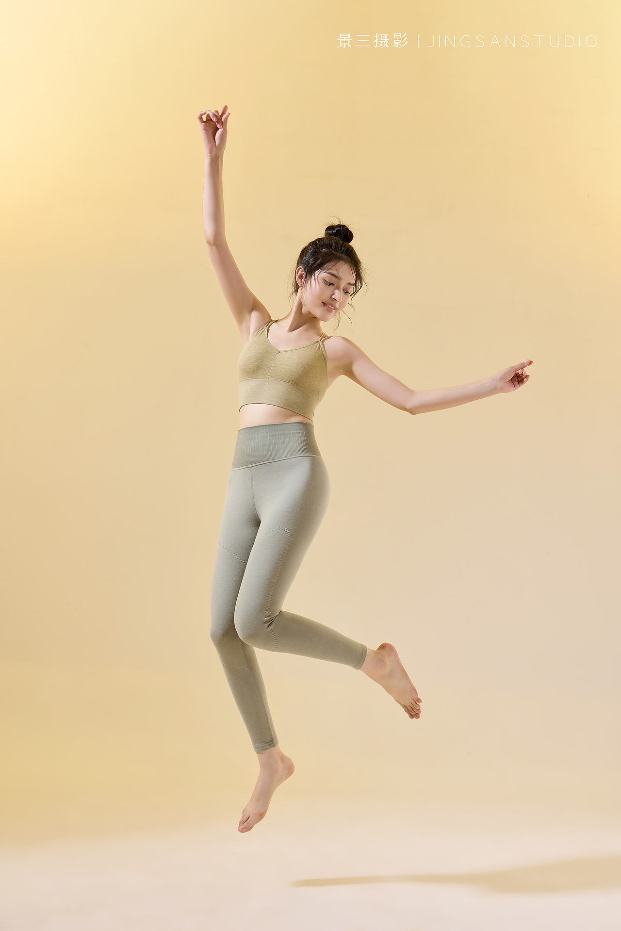 商业拍摄 - 女士 保暖裤 棚拍