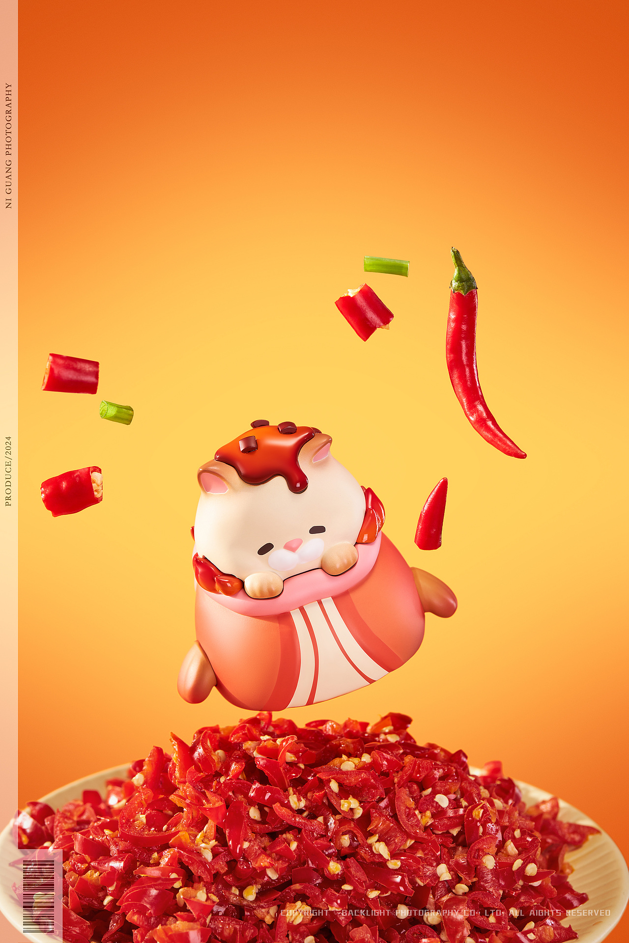 文创潮玩/饮食中华手办/产品摄影/静物商业