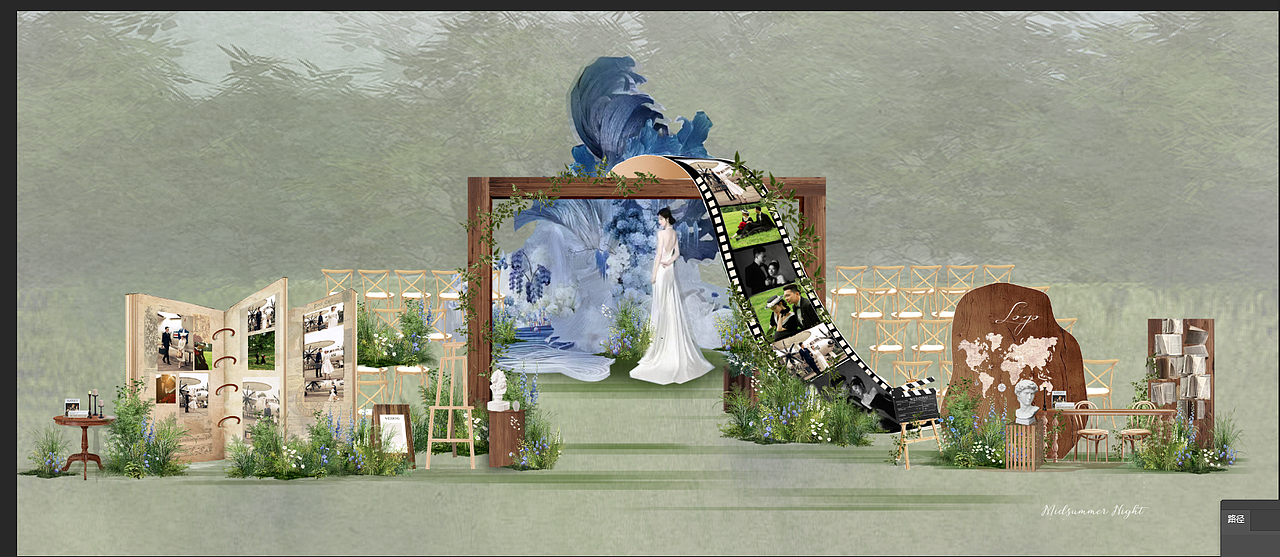 婚禮設計（圖ZMzgwMDM2MjQ0） - 品牌 - 站酷設計師郭郭子G原創(chuàng)素材 - 站酷ZCOOL