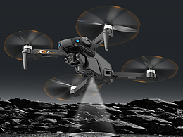 x4d無人機渲染案例分享