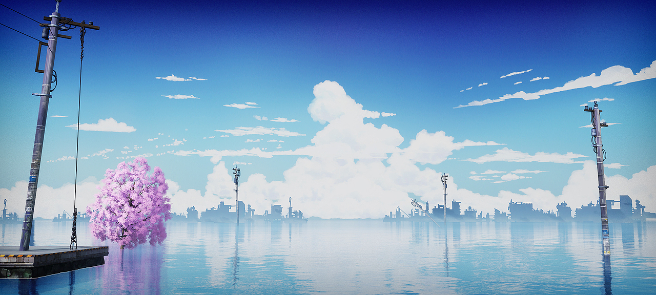 UE秒速5厘米 Shinkai 5 Centimeters per Second（图ZMzgwMDU1MzE2） - 场景 - 站酷设计师stming原创素材 - 站酷ZCOOL