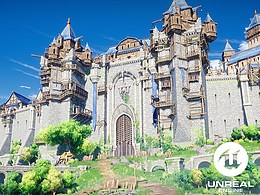 UE惡魔之魂城門 Stylized Demon's Souls