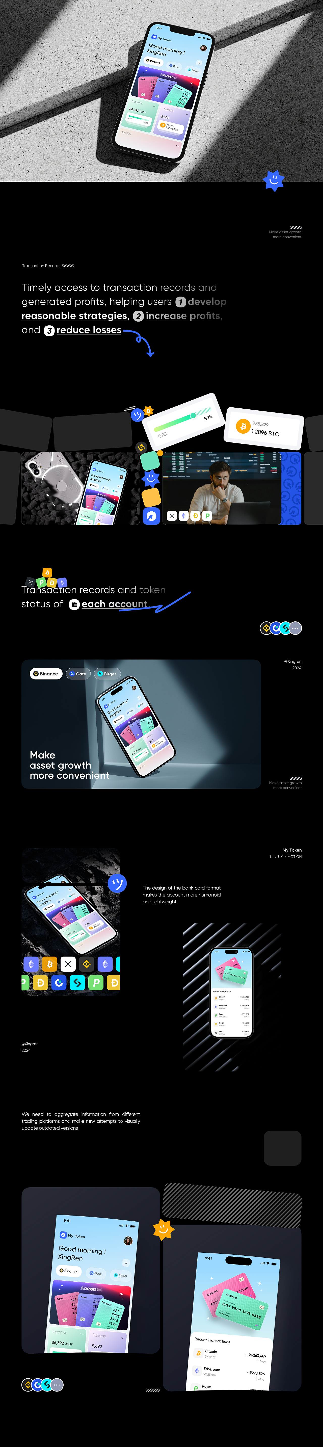MY Token - Make asset growth more convenient（图ZMzgwMDY1NDgw） - APP界面 - 站酷设计师杏仁皮儿原创素材 - 站酷ZCOOL