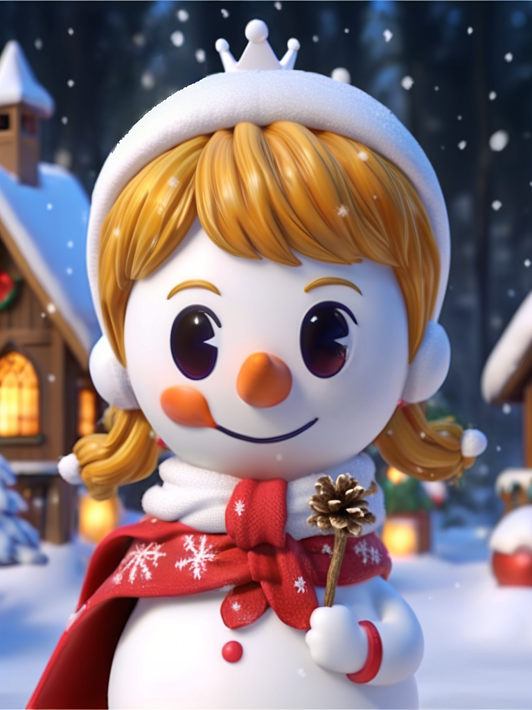 圣诞雪王（图ZMzgwMDY4NDQw） - AI作品 - 站酷设计师freeforever123原创素材 - 站酷ZCOOL