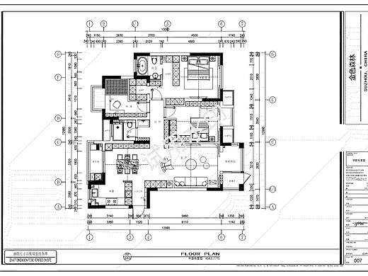 金色森林-室内施工图