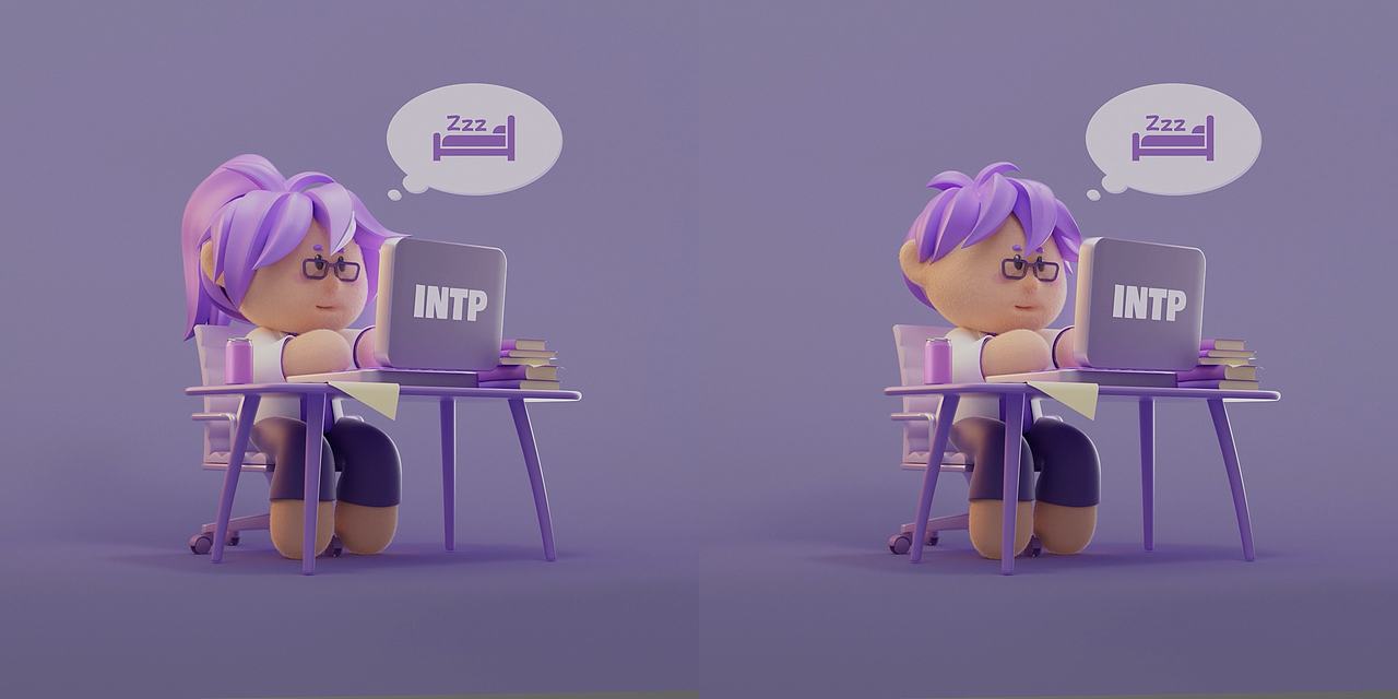 【个人练习】MBTI IP 角色设计 INTP&ENFP（图ZMzgwMDkwNDMy） - 动画/影视 - 站酷设计师Lythan原创素材 - 站酷ZCOOL