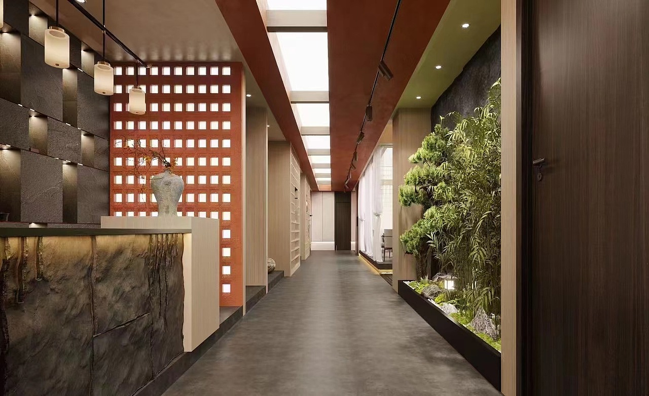 荟苑里茶坊效果图