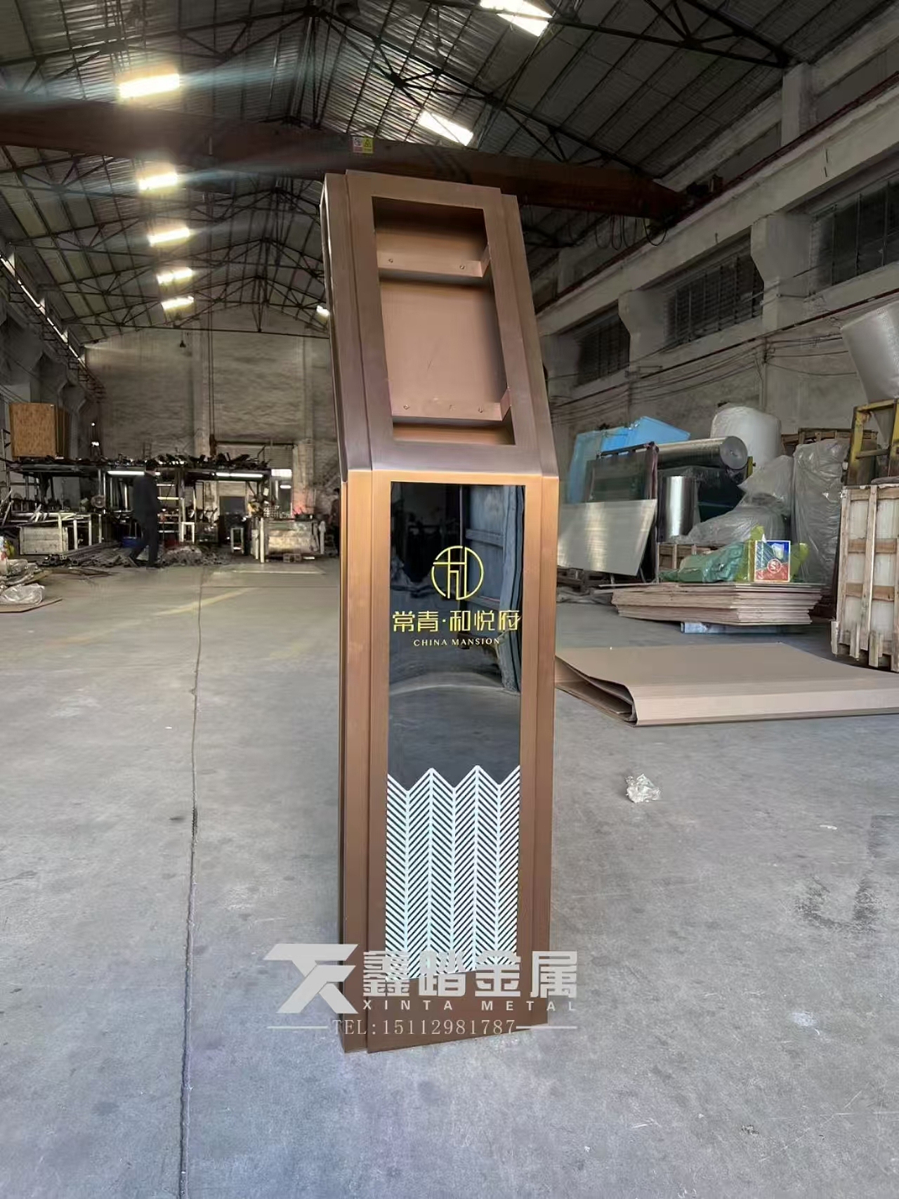 不锈钢门口立柱