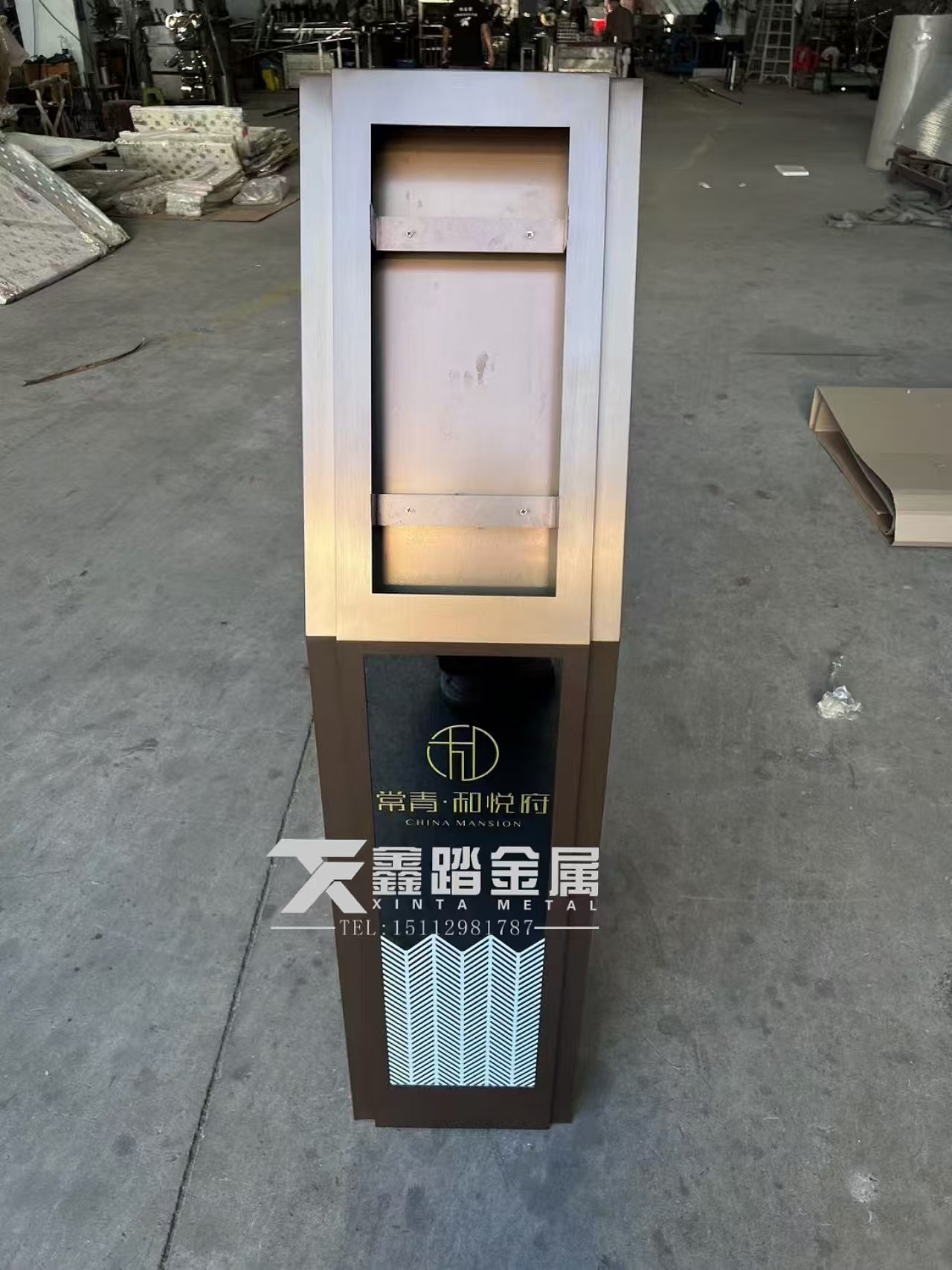 不锈钢门口立柱