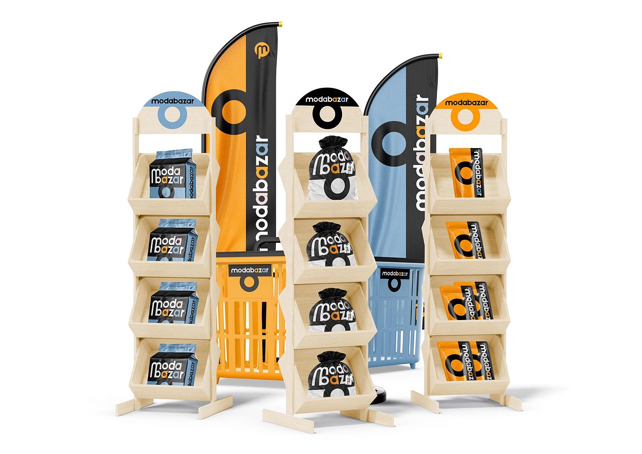 摩登巴扎Modabazar新疆商超全案策划定位设计-上海因心（图ZMzgwMTA0NjA4） - 品牌 - 站酷设计师INHEART上海因心原创素材 - 站酷ZCOOL