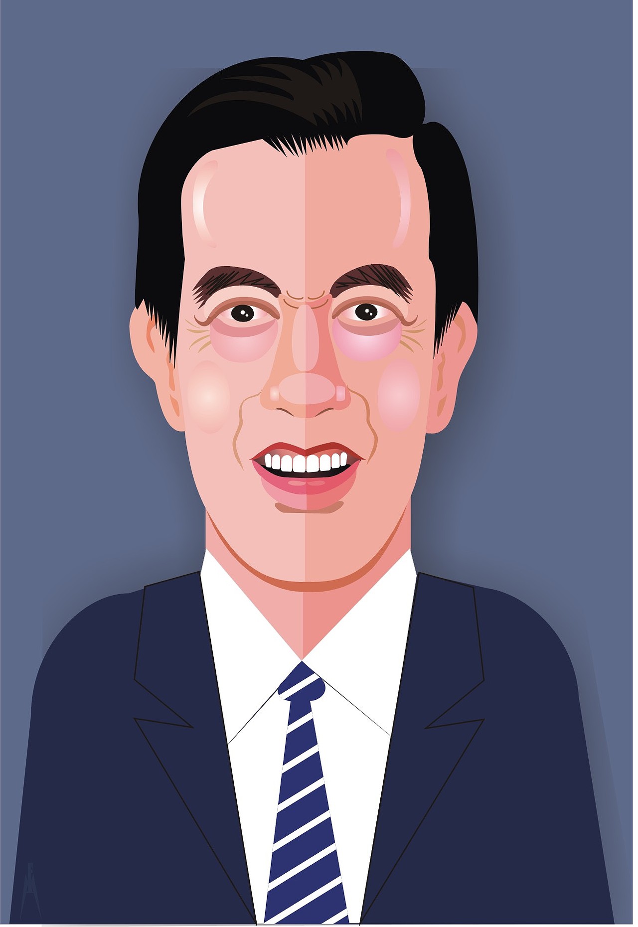 马英九漫画肖像