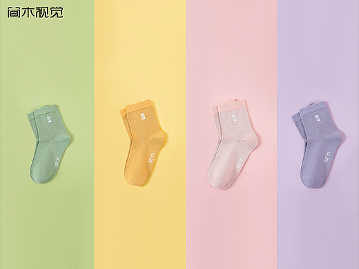 女袜丨简木视觉 女士袜子棉袜短袜 创意电商产品摄影