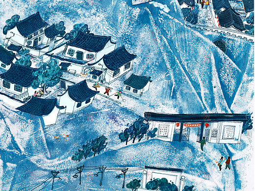 电视剧《小巷人家》片头插画大揭秘