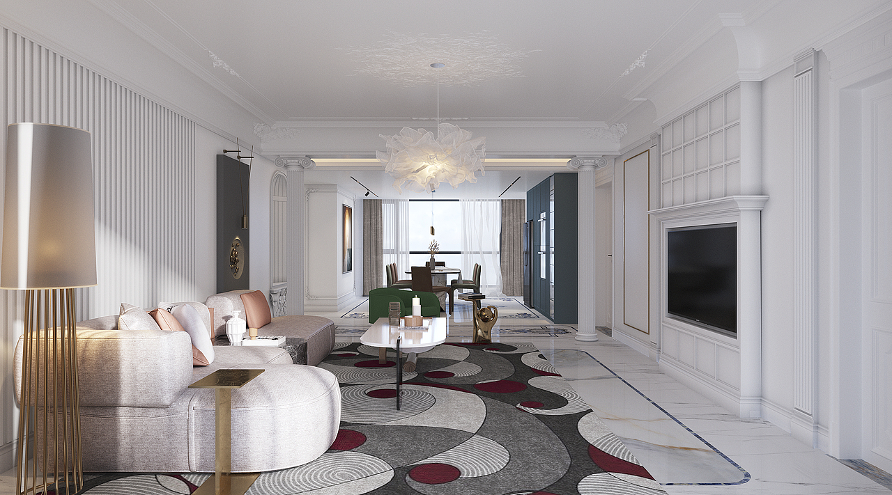 湖景房（图ZMzgwMTI1ODY0） - 家装设计 - 站酷设计师万坚原创素材 - 站酷ZCOOL