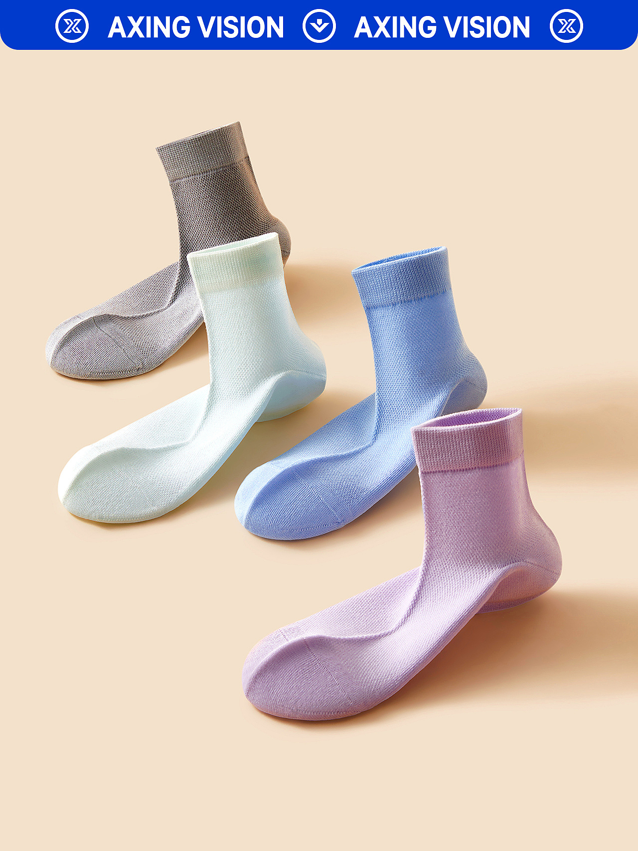 袜子拍摄-男女袜子摄影-服装拍摄-静物拍摄