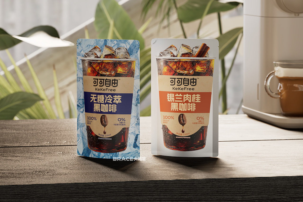 咖啡包装 咖啡液袋装 咖啡coffee全案 饮料包装 饮品
