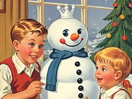 雪王和人民们在一起