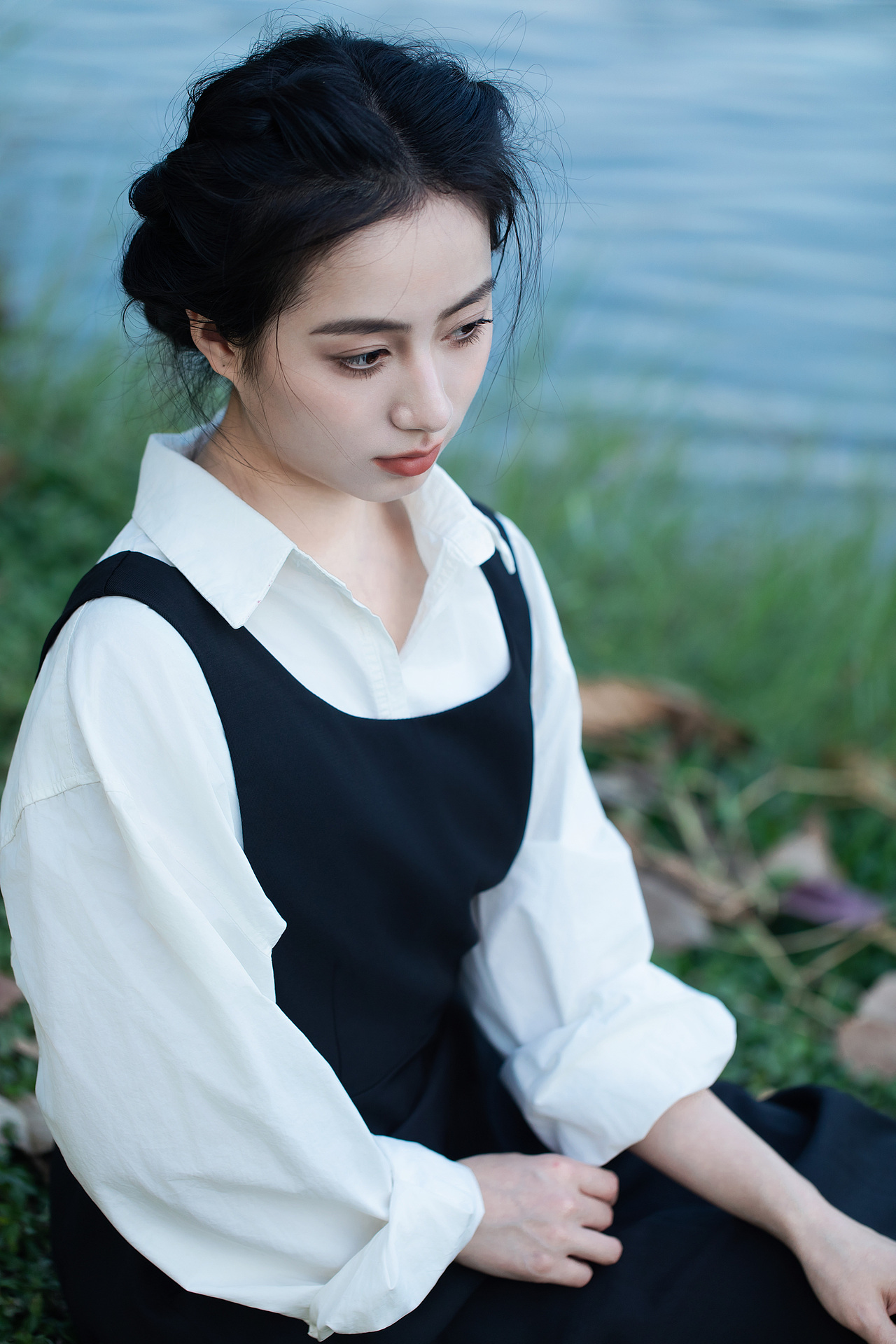 从黄昏日落到暮夜降临