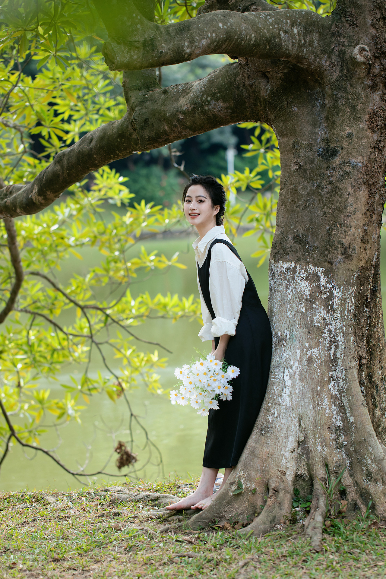 从黄昏日落到暮夜降临