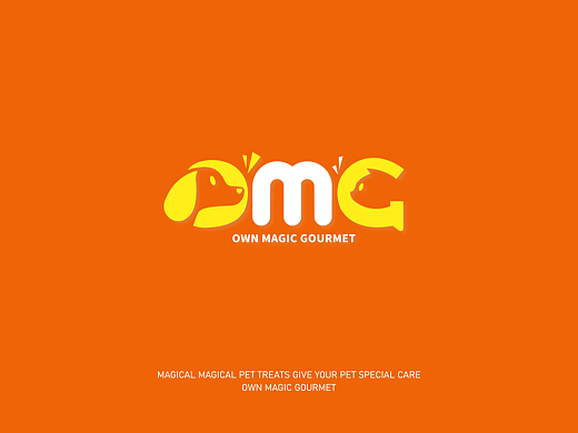 【OMG】宠物食品logo设计