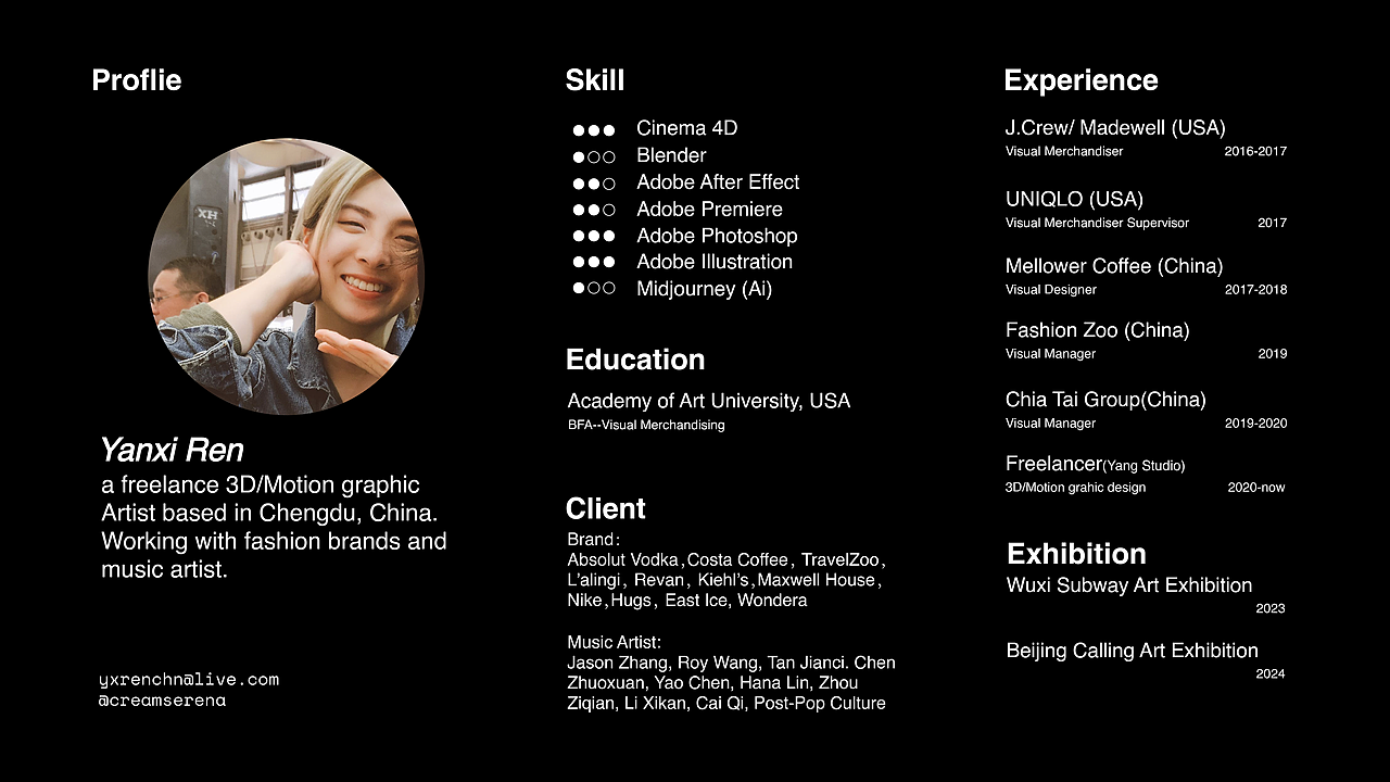 2024 3D & MOTION DESIGN PORTFOLIO（图ZMzgwMTU2Mzg0） - 动画/影视 - 站酷设计师羊西人原创素材 - 站酷ZCOOL