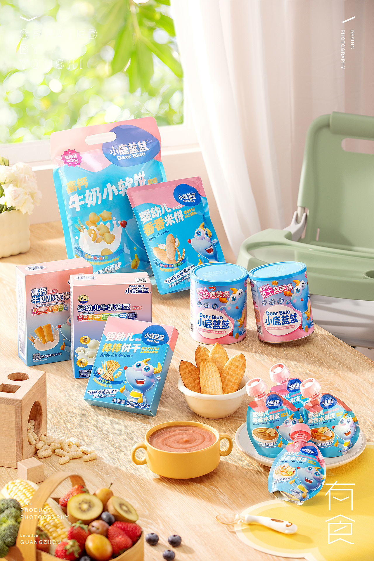 小鹿蓝蓝儿童零食摄影✖️有食｜创意美食摄影（图ZMzgwMTU3NTA0） - 美食摄影 - 站酷设计师有食YOUSHI原创素材 - 站酷ZCOOL