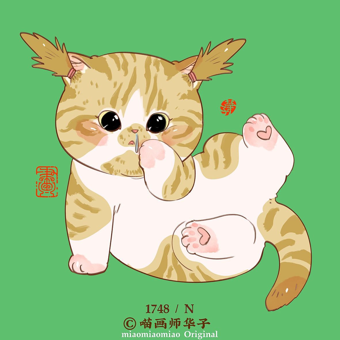 画猫的1701~1750天，带着猫猫闯天涯！我有路过大连（图ZMzgwMTY1MTc2） - 艺术插画 - 站酷设计师喵画师华子原创素材 - 站酷ZCOOL