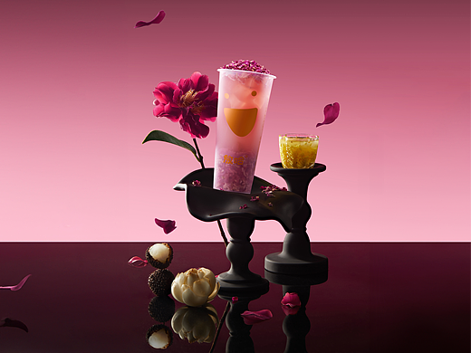 饮品摄影/高颜值还好喝的国风茶饮