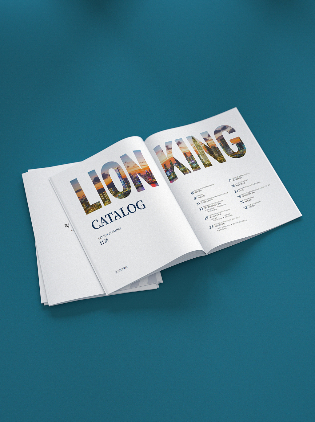 教育集团画册设计