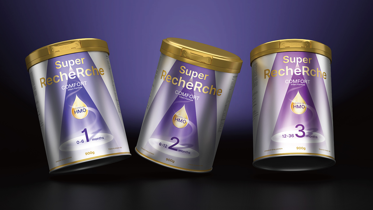圣元集团—Super RecheRche奶粉包装设计（图ZMzgwMTc3ODA4） - 包装 - 站酷设计师XXD创意设计原创素材 - 站酷ZCOOL