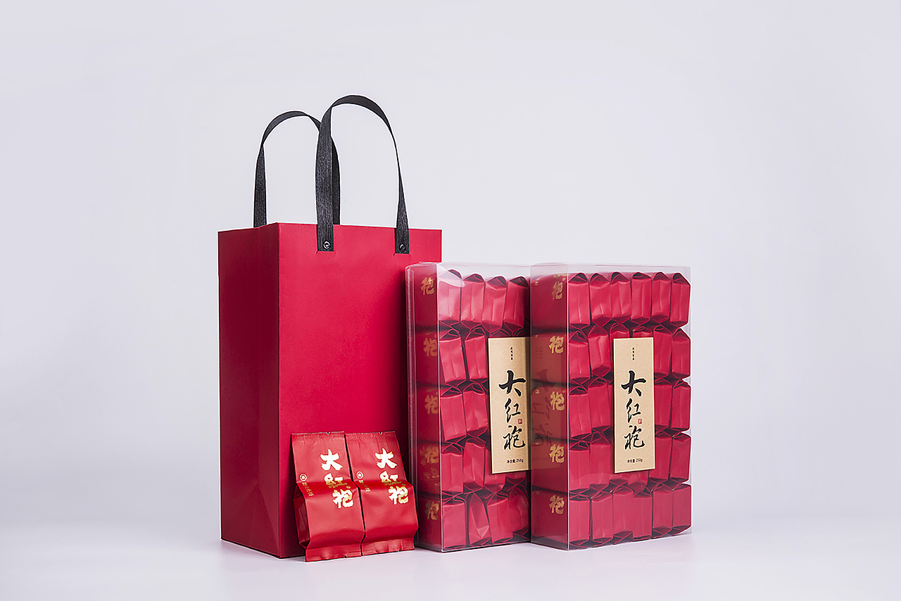 【包装设计】草本木本-大红袍PVC包装