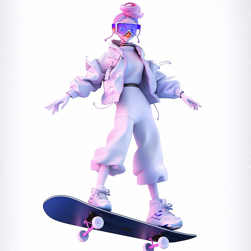 AIGC华发冰雪世界ip MJ出图