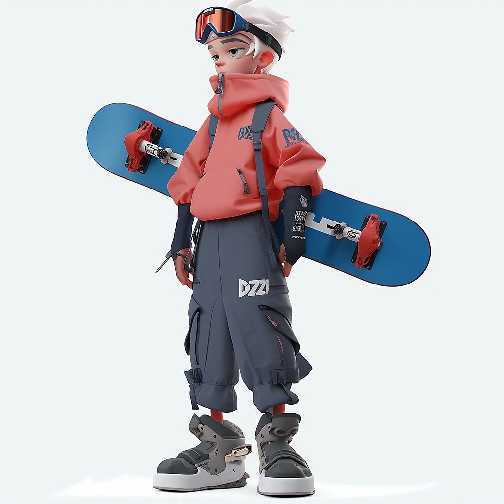 AIGC华发冰雪世界ip MJ出图