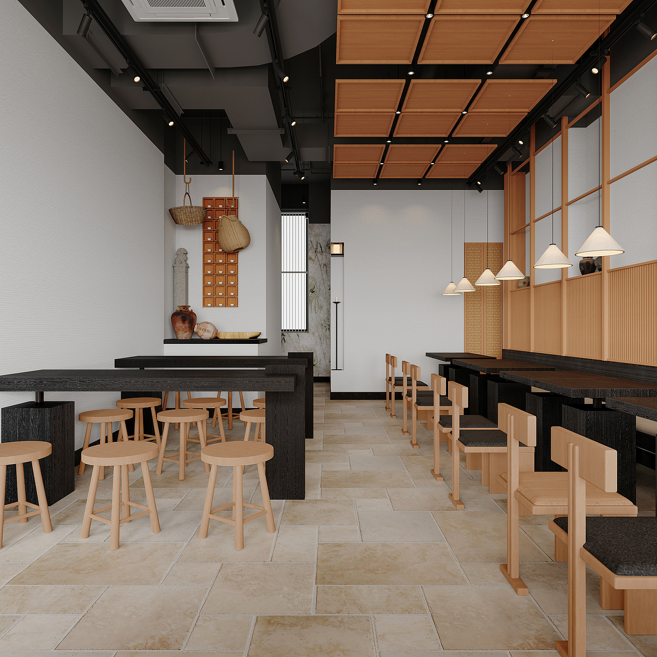 餐厅渲染（图ZMzgwMTk1MzQ4） - 家装设计 - 站酷设计师MIF视觉原创素材 - 站酷ZCOOL