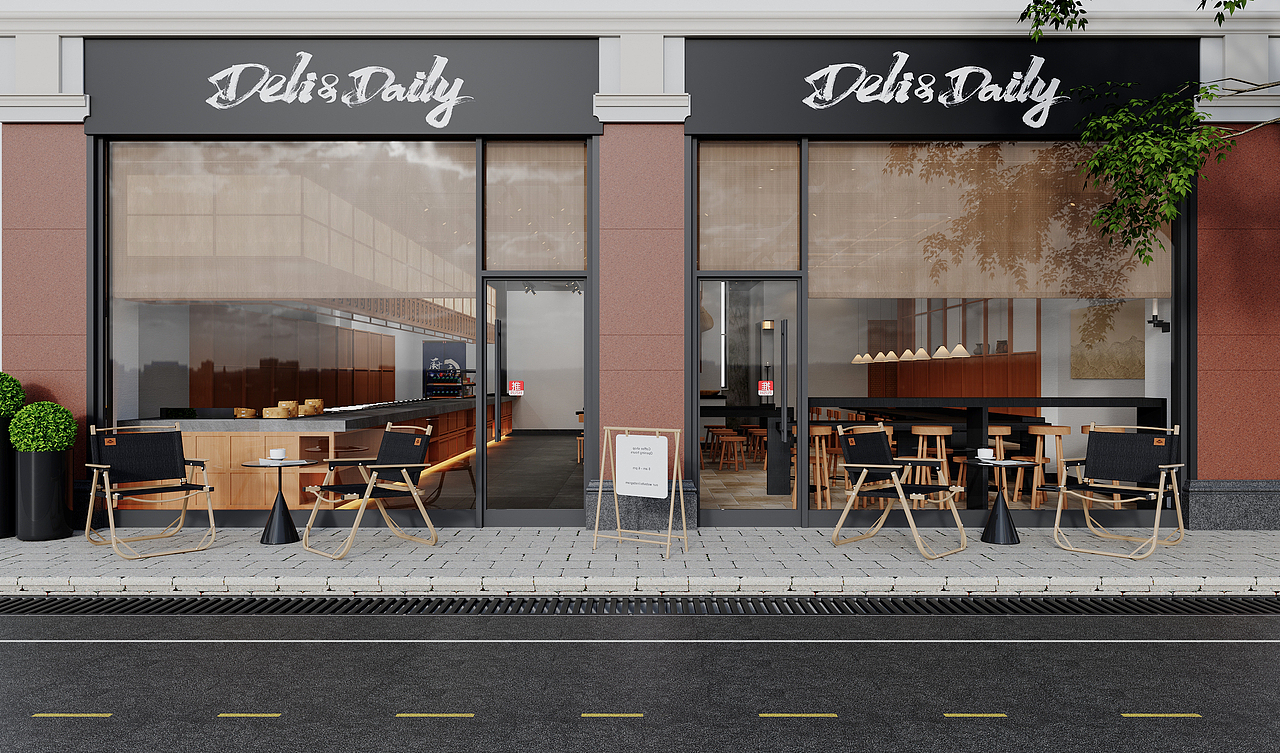 餐厅渲染（图ZMzgwMTk1MzUy） - 家装设计 - 站酷设计师MIF视觉原创素材 - 站酷ZCOOL