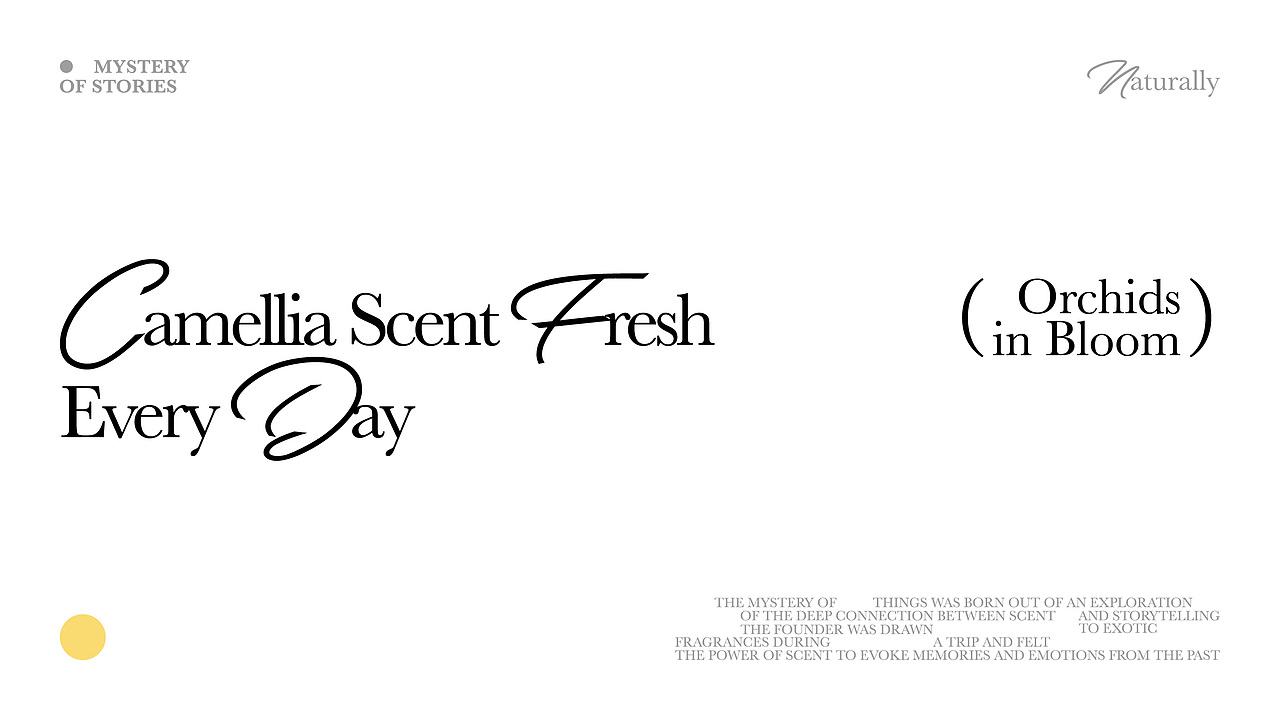 香薰物语之谜品牌视觉设计