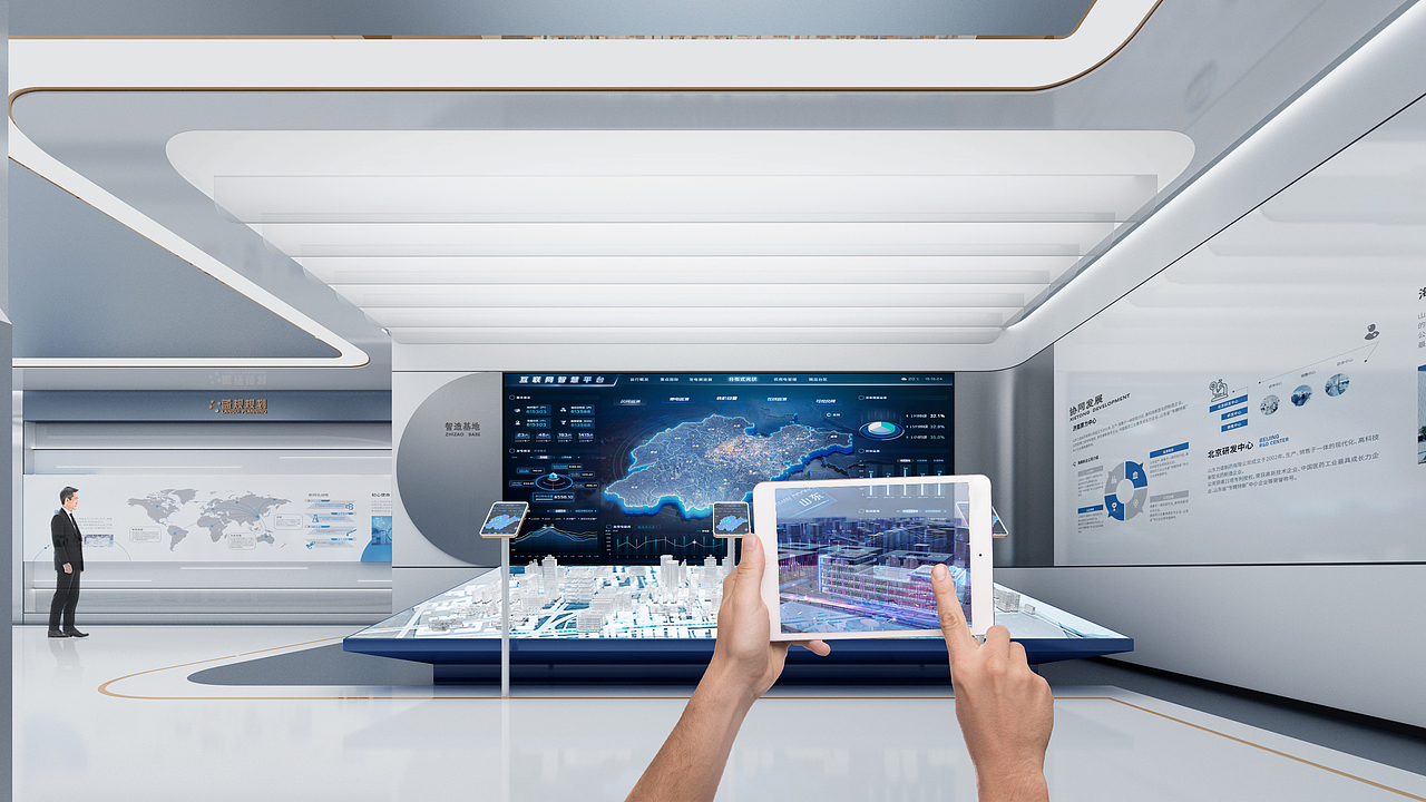 某药企展厅（图ZMzgwMTk2Njc2） - 建筑/空间 - 站酷设计师妙尔尼尔_原创素材 - 站酷ZCOOL